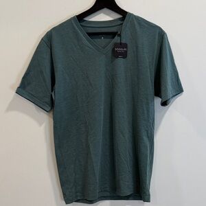 Goodlife Men's Teal V-Neck Tee